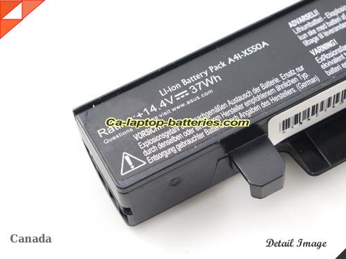  image 2 of Genuine ASUS A450LC-WX049D Battery For laptop 37Wh, 14.4V, Black , Li-ion