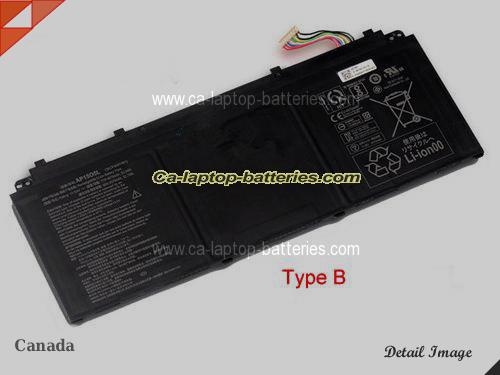  image 5 of Genuine ACER SWIFT 5 SF514-51-77C5 Battery For laptop 4670mAh, 53.9Wh , 11.55V, Black , Li-ion