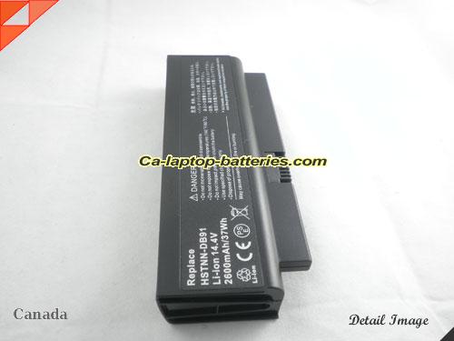  image 4 of HSTNN-DB91 Battery, Canada Li-ion Rechargeable 2600mAh HP HSTNN-DB91 Batteries