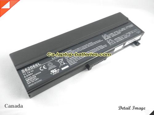  image 1 of GATEWAY 4030GH Replacement Battery 6600mAh 11.1V Black Li-ion