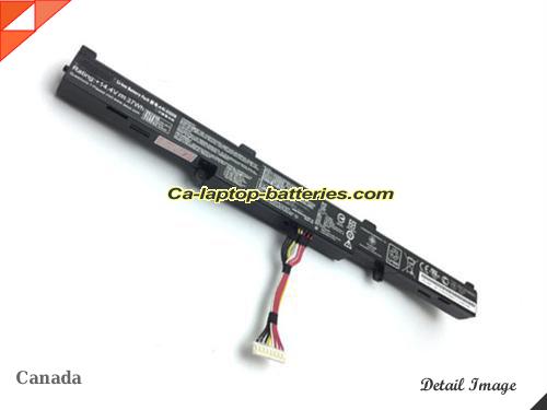  image 5 of Genuine ASUS X751SV Battery For laptop 2500mAh, 37Wh , 14.4V, Black , Li-ion