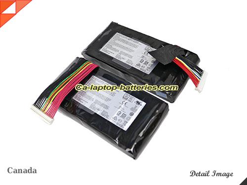  image 3 of Genuine MSI GT75 TITAN 8SF-034CN Battery For laptop 6250mAh, 90Wh , 14.4V, Black , Li-Polymer