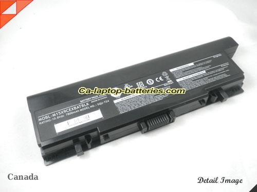  image 5 of M15X6CPRIBABLK Battery, Canada Li-ion Rechargeable 7800mAh DELL M15X6CPRIBABLK Batteries