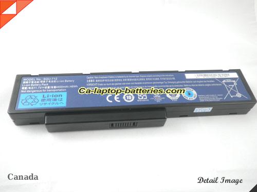  image 5 of 9134T3120F Battery, Canada Li-ion Rechargeable 4400mAh PACKARD BELL 9134T3120F Batteries