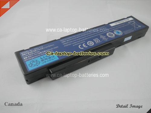  image 1 of PACKARD BELL EasyNote MH45 Replacement Battery 4400mAh 11.1V Black Li-ion