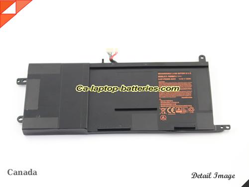  image 5 of Genuine CLEVO P655RE3 Battery For laptop 60Wh, 14.8V, Black , Li-ion