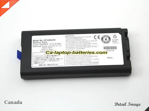  image 4 of CFVZSU29 Battery, Canada Li-ion Rechargeable 6600mAh PANASONIC CFVZSU29 Batteries