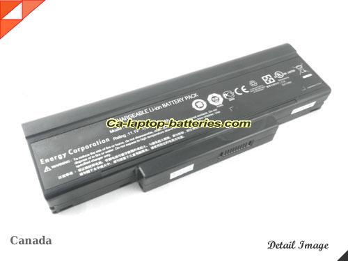  image 1 of 6-87-M66NS-4C3 Battery, Canada Li-ion Rechargeable 7200mAh CLEVO 6-87-M66NS-4C3 Batteries