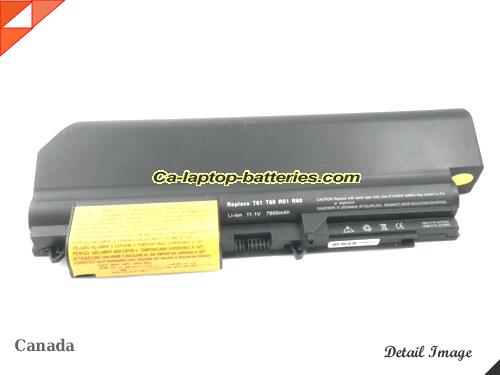  image 5 of 43R2499 Battery, Canada Li-ion Rechargeable 7800mAh IBM 43R2499 Batteries