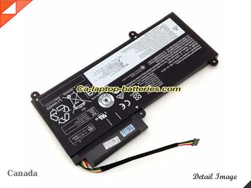  image 3 of Genuine LENOVO ThinkPad E450(20DCA033CD) Battery For laptop 47Wh, 4.12Ah, 11.4V, Black , Li-ion