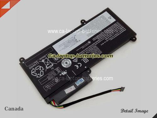  image 3 of Genuine LENOVO ThinkPad E450(20DCA07NCD) Battery For laptop 47Wh, 4.12Ah, 11.4V, Black , Li-ion