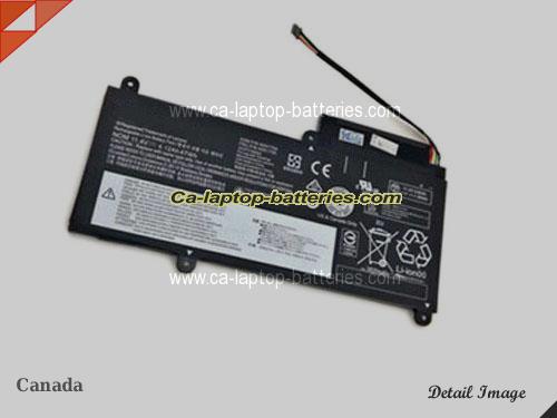  image 5 of Genuine LENOVO ThinkPad E450(20DCA07NCD) Battery For laptop 47Wh, 4.12Ah, 11.4V, Black , Li-ion