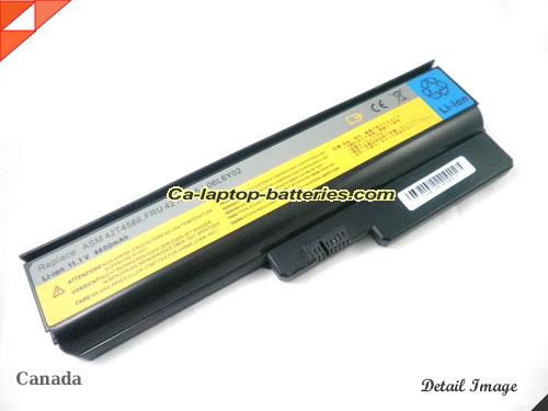  image 2 of 42T4725 Battery, Canada Li-ion Rechargeable 4400mAh LENOVO 42T4725 Batteries