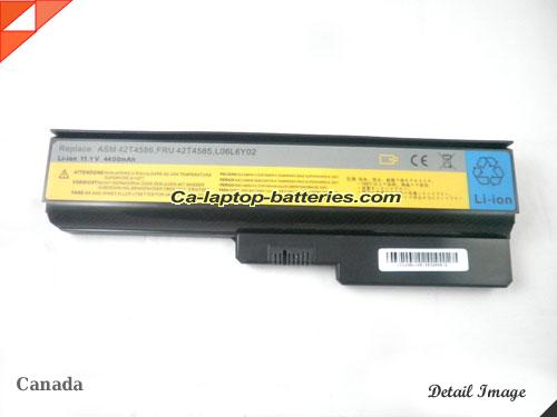  image 5 of 42T4725 Battery, Canada Li-ion Rechargeable 4400mAh LENOVO 42T4725 Batteries