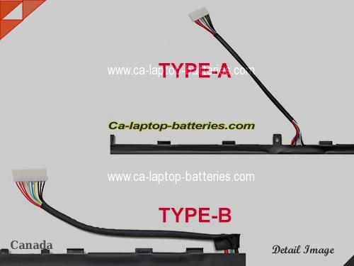  image 5 of Genuine MSI GS75 Stealth 9SG-447FR Battery For laptop 5380mAh, 80.25Wh , 15.2V, Black , Li-Polymer