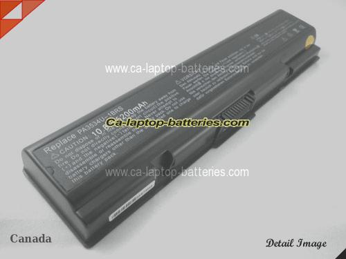  image 5 of TOSHIBA Equium A200-15i Replacement Battery 5200mAh 10.8V Black Li-ion