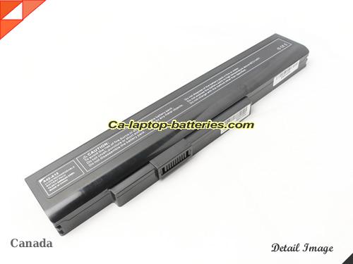  image 1 of MSI CX640-013US Replacement Battery 4400mAh, 63Wh  14.4V Black Li-ion