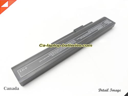  image 3 of MSI CX640-013US Replacement Battery 4400mAh, 63Wh  14.4V Black Li-ion