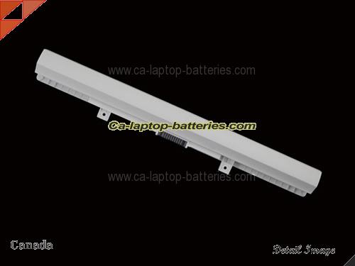  image 4 of Genuine TOSHIBA Satellite L50-B-117 Battery For laptop 2800mAh, 45Wh , 14.8V, White , Li-ion