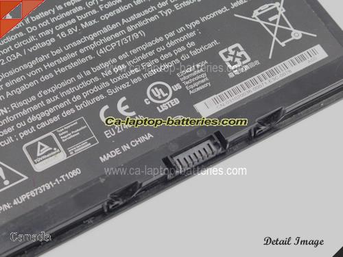  image 4 of Genuine MOTION Tablet R001 Battery For laptop 2900mAh, 43Wh , 14.8V, Black , Li-ion