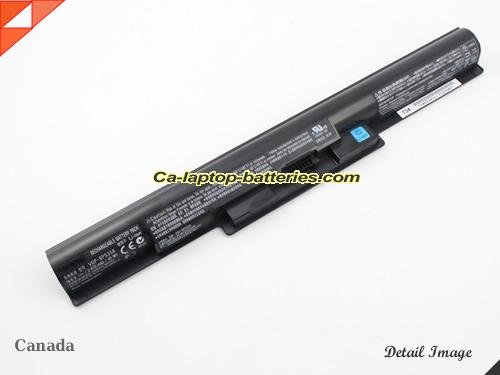  image 1 of Genuine SONY VAIO SVF1521R1E Battery For laptop 2670mAh, 40Wh , 14.8V, Black , Li-ion