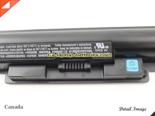  image 3 of Genuine SONY VAIO SVF1521R1E Battery For laptop 2670mAh, 40Wh , 14.8V, Black , Li-ion