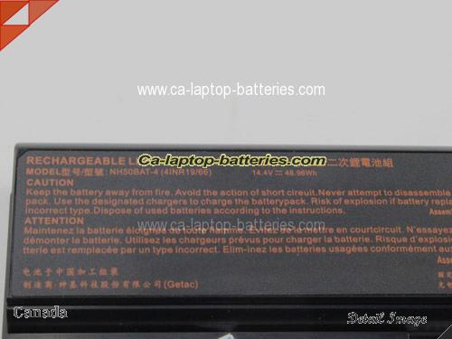  image 4 of Genuine METABOX NH58RC Battery For laptop 3275mAh, 48.96Wh , 14.4V, Black , Li-ion