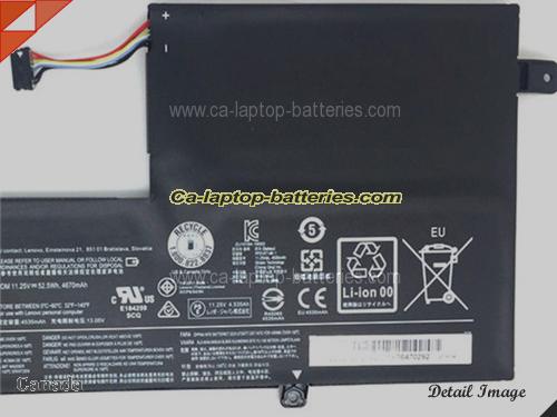  image 4 of Genuine LENOVO IDEAPAD 330S Battery For laptop 4700mAh, 53Wh , 11.25V, Black , Li-ion