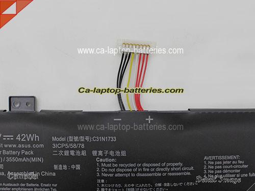  image 5 of Genuine ASUS TP412UA-EC036T Battery For laptop 3640mAh, 42Wh , 11.55V, Black , Li-Polymer