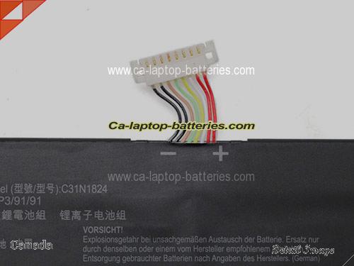  image 5 of Genuine ASUS Chromebook Flip C434TA Battery For laptop 4160mAh, 48Wh , 11.55V, Black , Li-Polymer