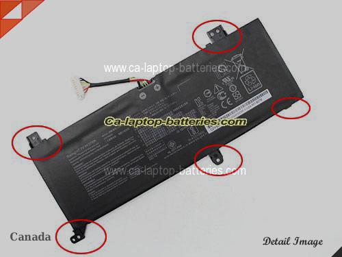  image 1 of Genuine ASUS Vivobook 14 X412fa-ek401t Battery For laptop 4850mAh, 37Ah, 7.7V, Black , Li-Polymer