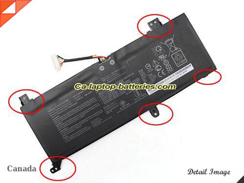  image 1 of Genuine ASUS VivoBook 14 F412FA-EB025T Battery For laptop 4850mAh, 37Ah, 7.7V, Black , Li-Polymer