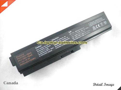  image 1 of PA3728U-1BAS Battery, Canada Li-ion Rechargeable 8800mAh TOSHIBA PA3728U-1BAS Batteries