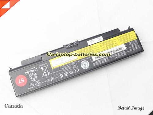  image 4 of Genuine LENOVO ThinkPad T440(20B6A05ACD) Battery For laptop 48Wh, 4.4Ah, 10.8V, Black , Li-ion