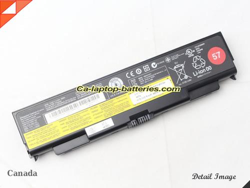  image 5 of Genuine LENOVO ThinkPad T440(20B6A05ACD) Battery For laptop 48Wh, 4.4Ah, 10.8V, Black , Li-ion