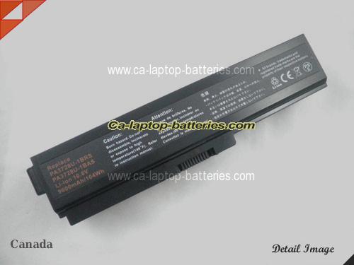  image 1 of TOSHIBA Satellite T130-11G Replacement Battery 8800mAh 10.8V Black Li-ion