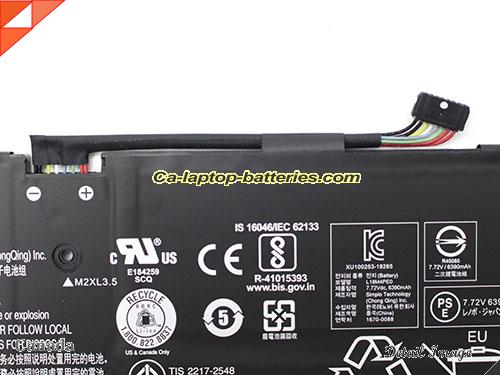  image 5 of 5B10W67185 Battery, Canada Li-ion Rechargeable 6610mAh, 51Wh  LENOVO 5B10W67185 Batteries
