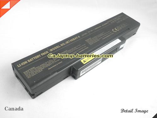  image 1 of M740BAT-6 Battery, CAD$87.16 Canada Li-ion Rechargeable 4400mAh CLEVO M740BAT-6 Batteries