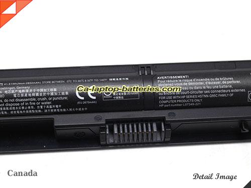  image 5 of RI04XL Battery, Canada Li-ion Rechargeable 2850mAh, 44Wh  HP RI04XL Batteries