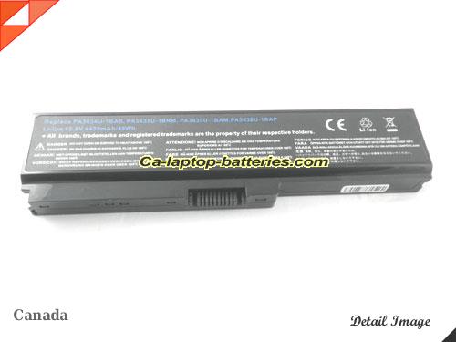  image 5 of PABAS228 Battery, Canada Li-ion Rechargeable 5200mAh TOSHIBA PABAS228 Batteries