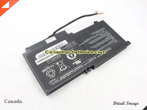  image 3 of Genuine TOSHIBA SATELLITE L50-A666 Battery For laptop 2838mAh, 43Wh , 14.4V, Black , Li-ion