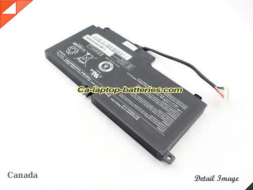  image 4 of Genuine TOSHIBA SATELLITE L50-A666 Battery For laptop 2838mAh, 43Wh , 14.4V, Black , Li-ion