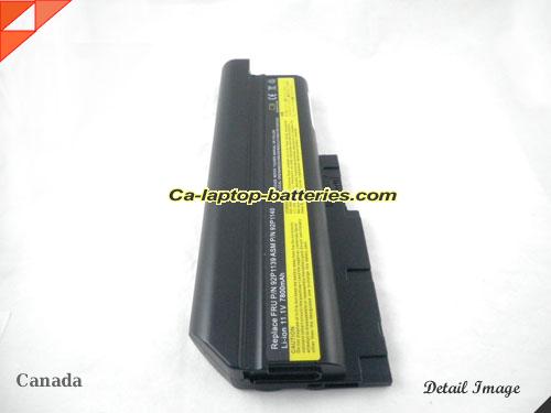  image 3 of IBM ThinkPad T60 2613 Replacement Battery 7800mAh 10.8V Black Li-ion