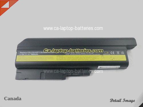  image 5 of IBM ThinkPad Z60m 0673 Replacement Battery 7800mAh 10.8V Black Li-ion