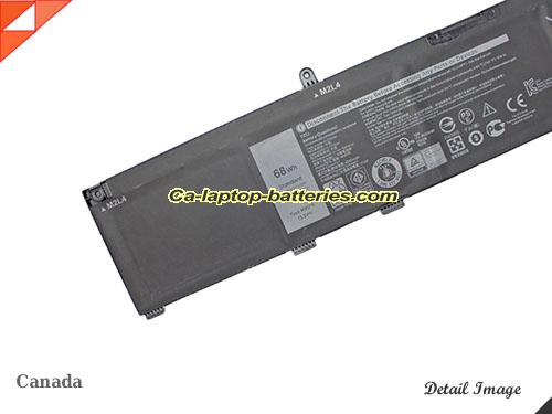  image 3 of W5W19 Battery, Canada Li-ion Rechargeable 4255mAh, 68Wh  DELL W5W19 Batteries