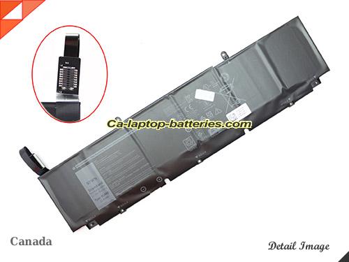  image 1 of XG4K6 Battery, Canada Li-ion Rechargeable 8071mAh, 97Wh  DELL XG4K6 Batteries