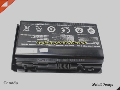  image 5 of Genuine VENOM BLACKBOOK PRO 15 Battery For laptop 5200mAh, 76.96Wh , 14.8V, Black , Li-ion