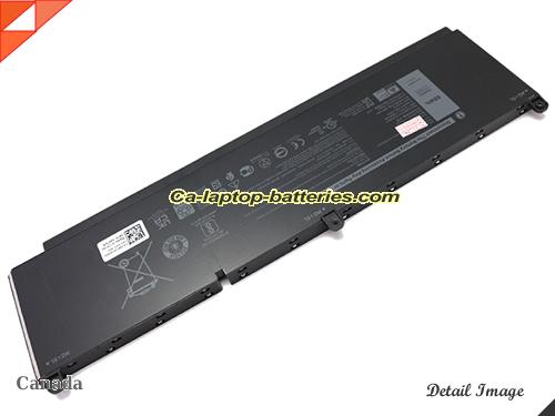  image 4 of Genuine DELL Precision 7550 Battery For laptop 5667mAh, 68Wh , 11.4V, Black , Li-Polymer