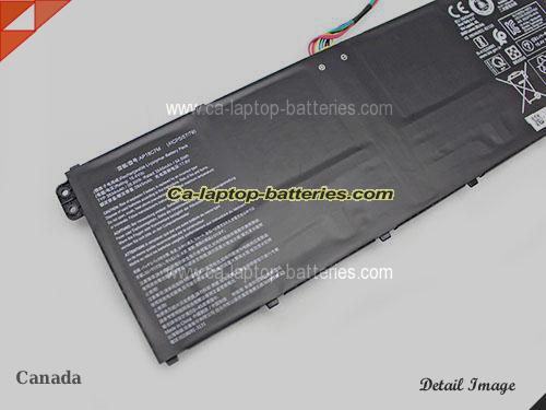  image 2 of Genuine ACER Spin 5 SP513-54N-72ER Battery For laptop 3634mAh, 55.9Wh , 15.4V, Black , Li-Polymer