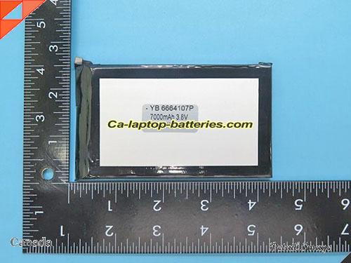  image 3 of 6664107 Battery, Canada Li-ion Rechargeable 7200mAh GPD 6664107 Batteries
